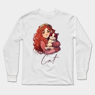 Cuddle Cat Long Sleeve T-Shirt